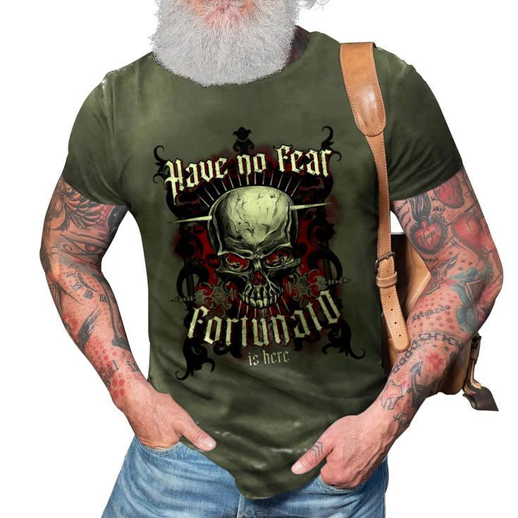 Fortunato Name Shirt Fortunato Family Name 3D Print Casual Tshirt