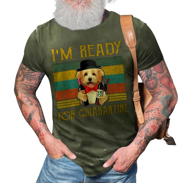 Quarantine Havanese Funny For Man And Woman V3 3D Print Casual Tshirt