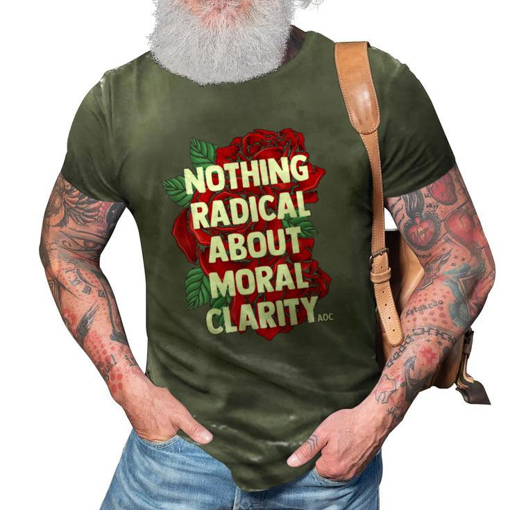 Womens Ocasio Cortez Quote Saying Slogan Aoc Liberal Gift 3D Print Casual Tshirt