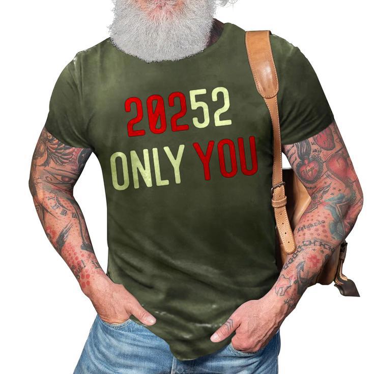 20252 Only You Funny 3D Print Casual Tshirt