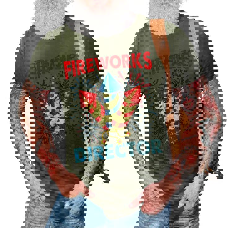 4Th Of July - Fireworks Director I Run You Run Fourth July  3D Print Casual Tshirt