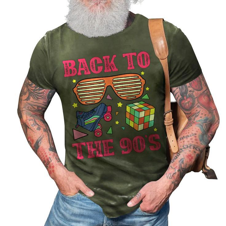 90S Nineties I Love The 1990S Back To The 90S  3D Print Casual Tshirt