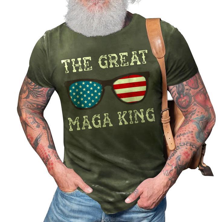 Anti Joe Biden Ultra Maga The Return Of The Great Maga King        V3 3D Print Casual Tshirt