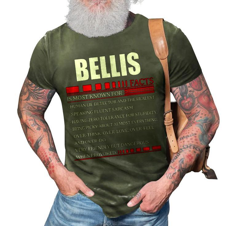 Bellis Fact Fact T Shirt Bellis Shirt  For Bellis Fact 3D Print Casual Tshirt