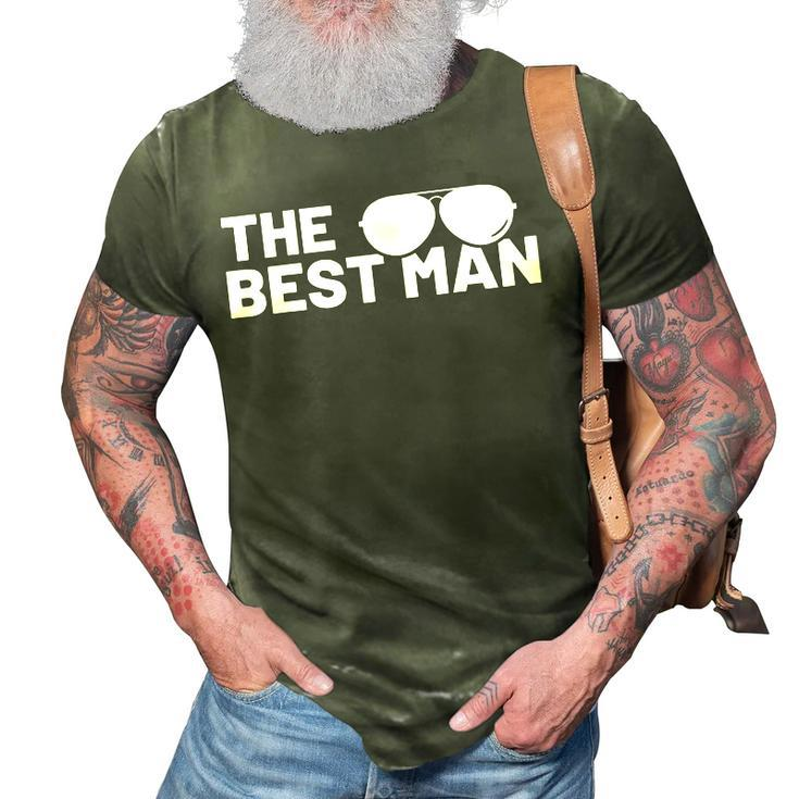Best Man Bachelor Supplies Party Wedding  V2 3D Print Casual Tshirt