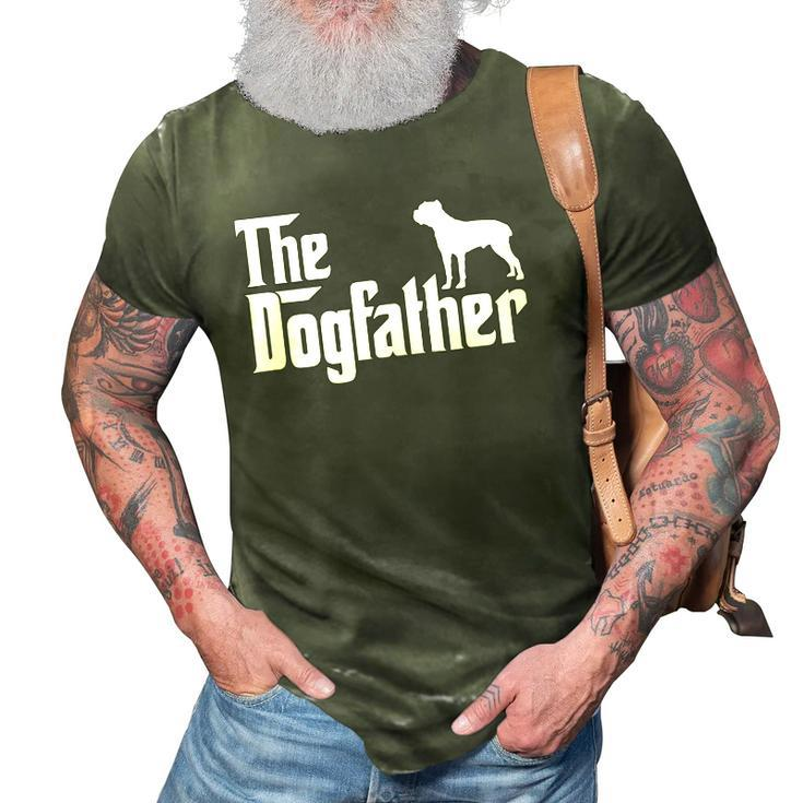 Cane Corso The Dogfather Pet Lover 3D Print Casual Tshirt
