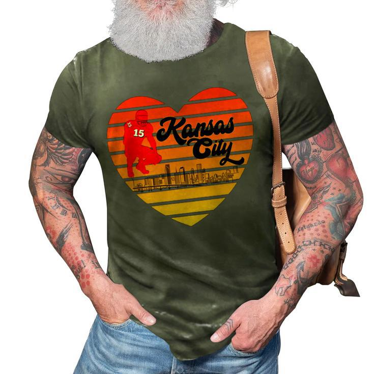 Chief Kansas City Football Bbq Dad Independence 4Th Of July  V2V3 3D Print Casual Tshirt
