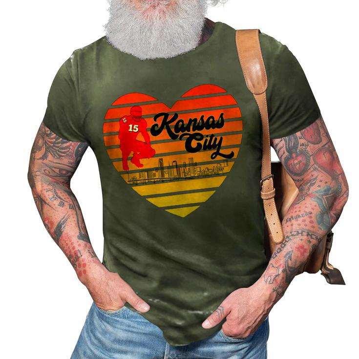 Chief Kansas City Football Bbq Dad Independence 4Th Of July V2V3V4 3D Print Casual Tshirt