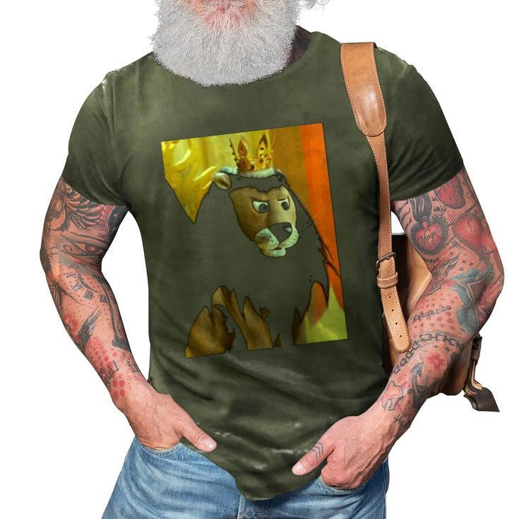 Christmas Special King Moonracer Lion Island Of Misfit Toys Raglan Baseball Tee 3D Print Casual Tshirt
