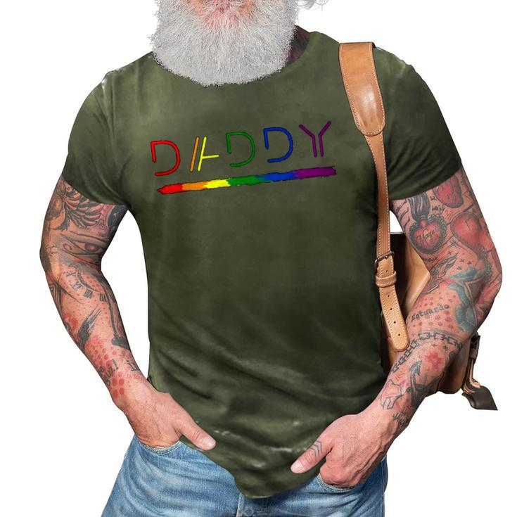 Daddy Gay Lesbian Pride Lgbtq Inspirational Ideal 3D Print Casual Tshirt