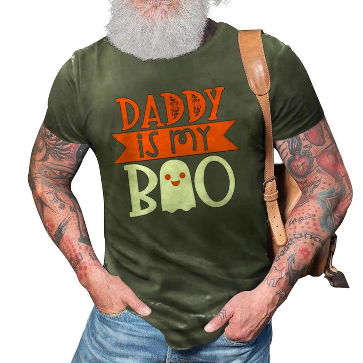 Daddy Is My Boo Fun Funny Cute Halloween 3D Print Casual Tshirt