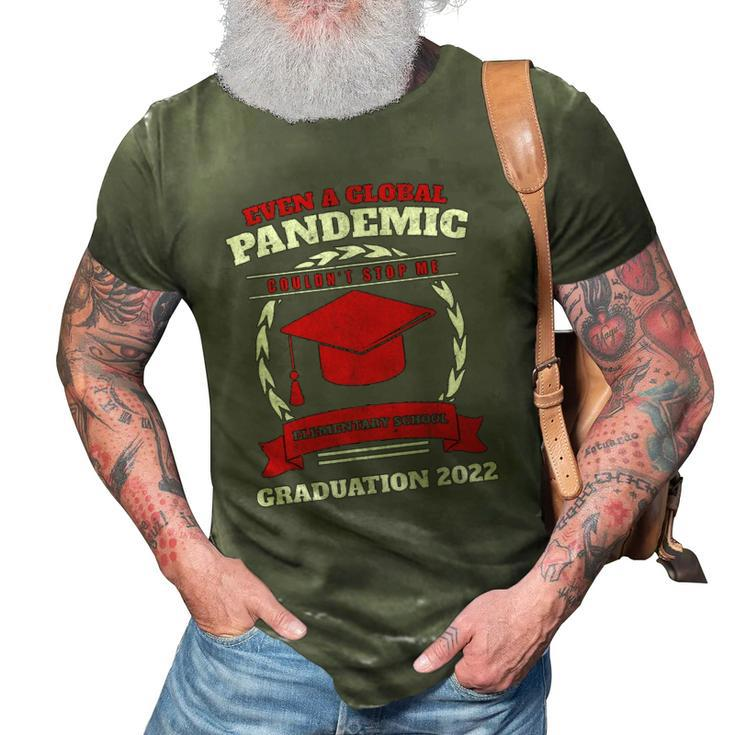 Elementary School Graduation 2022 Degree Graduation 3D Print Casual Tshirt