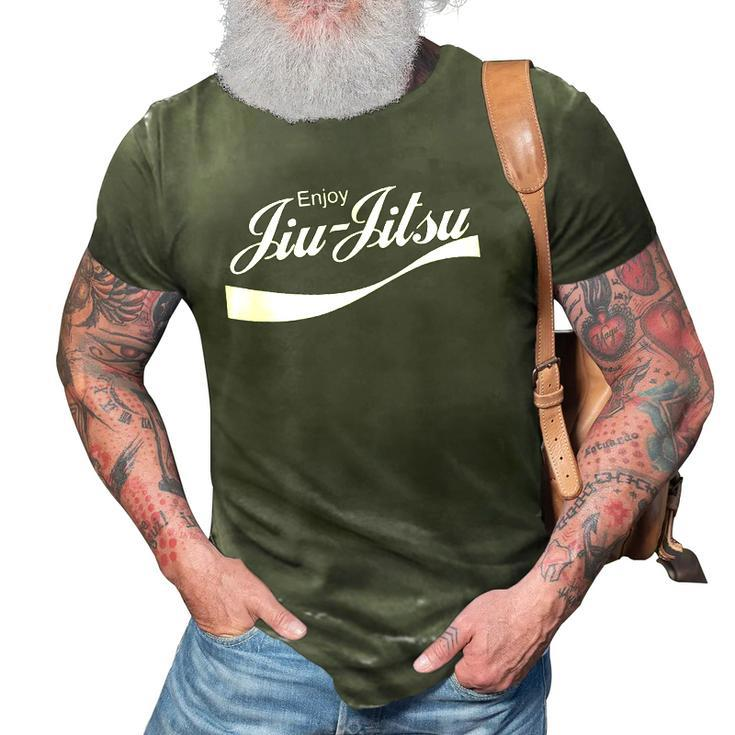 Enjoy Jiu Jitsu Martial Arts Lovers Gift 3D Print Casual Tshirt