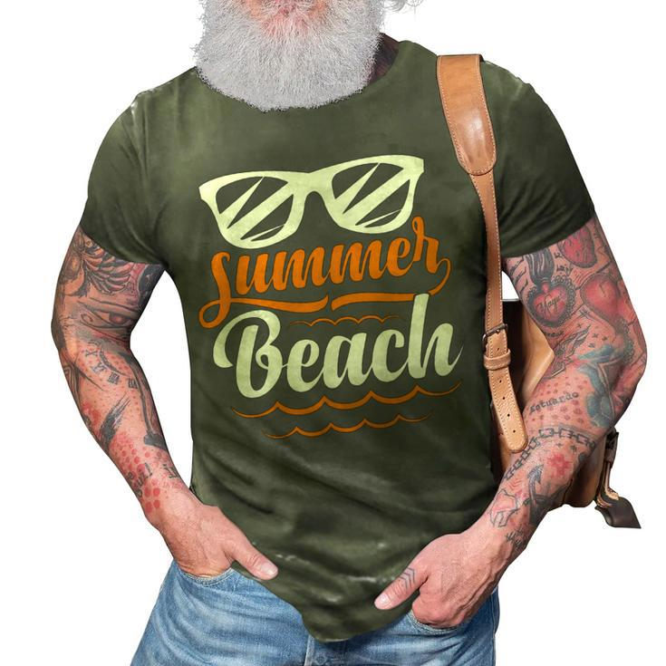 Enjoy The Summer Summer Vacation 3D Print Casual Tshirt