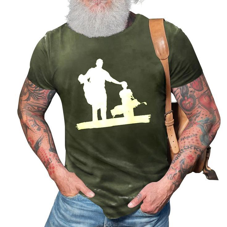 Father & Son Golfing Buddies For Life 3D Print Casual Tshirt
