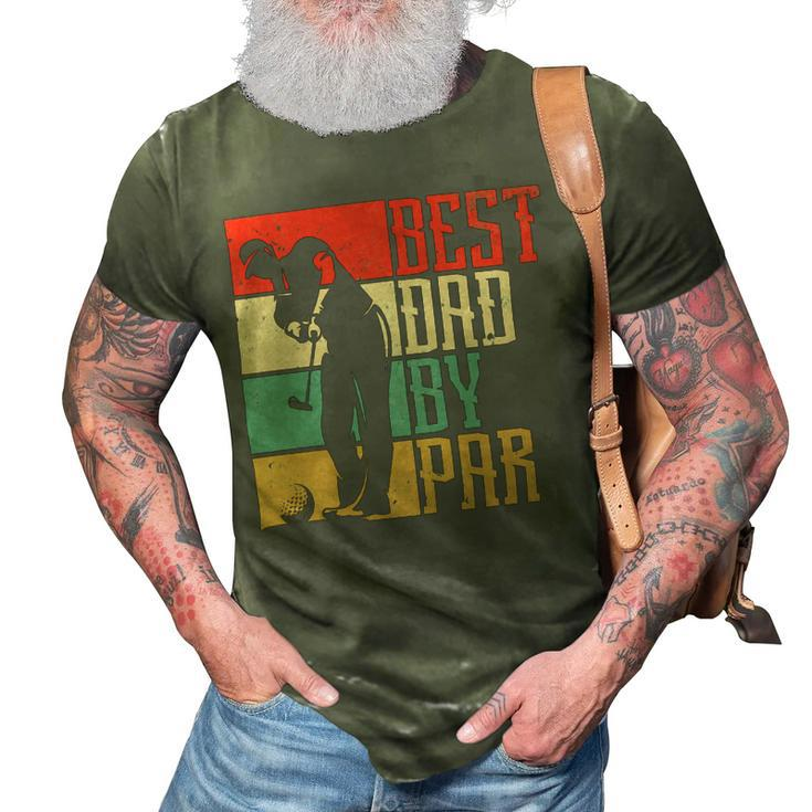 Father Grandpa Best Dad By Par452 Family Dad 3D Print Casual Tshirt