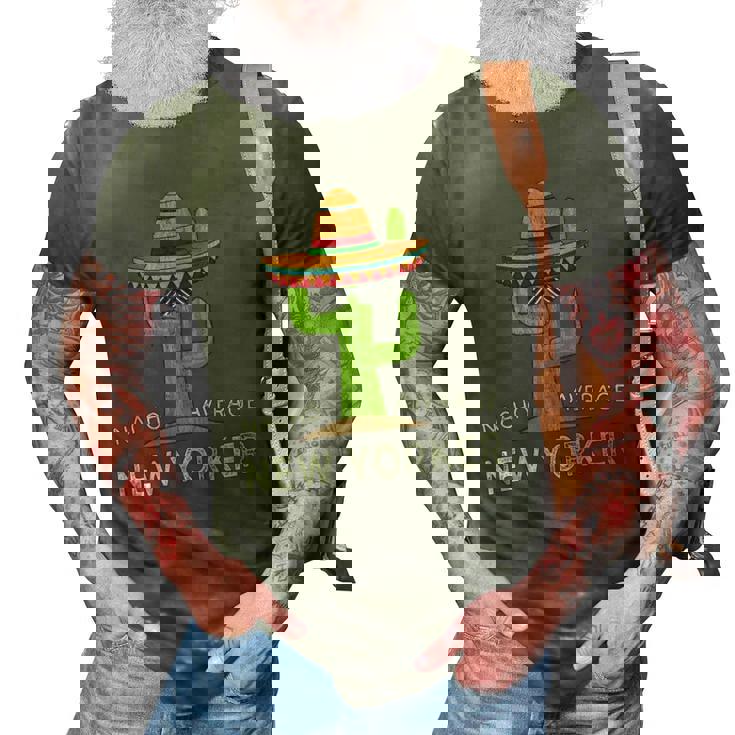 Fun Hometown New Yorker Meme Funny New York Nyc Roots Home 3D Print Casual Tshirt