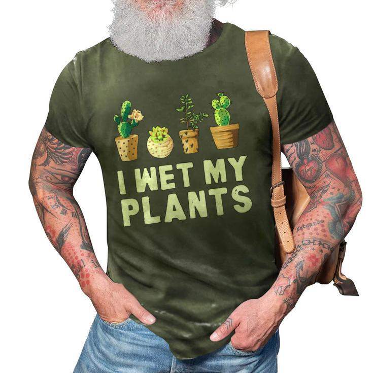 Funny Women Gardening Plant Gardening Plant Lover Mom 3D Print Casual Tshirt