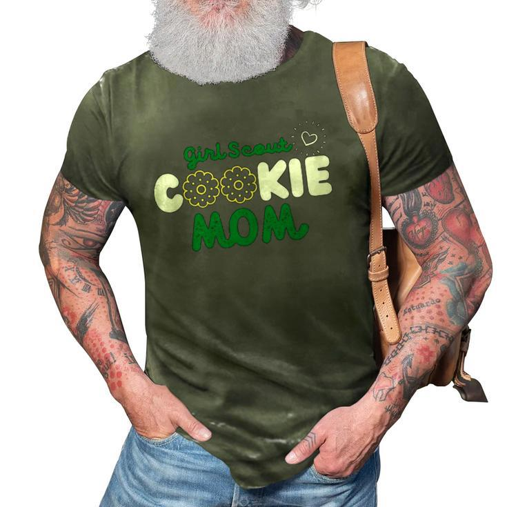 Girl Scout Cute Cookie Mom 3D Print Casual Tshirt