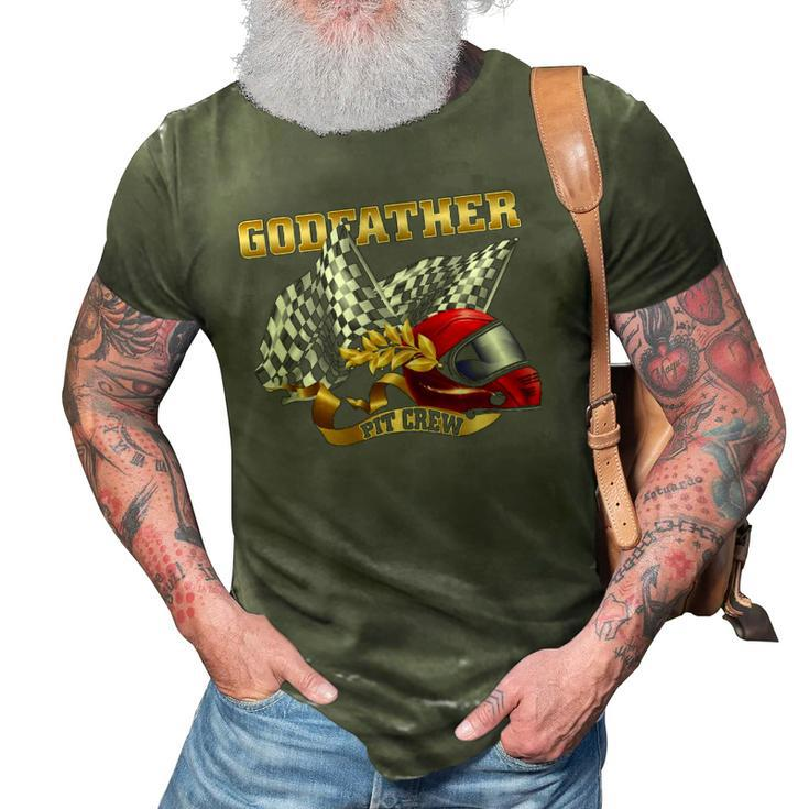 Godfather Birthday - Godfather Pit Crew S 3D Print Casual Tshirt