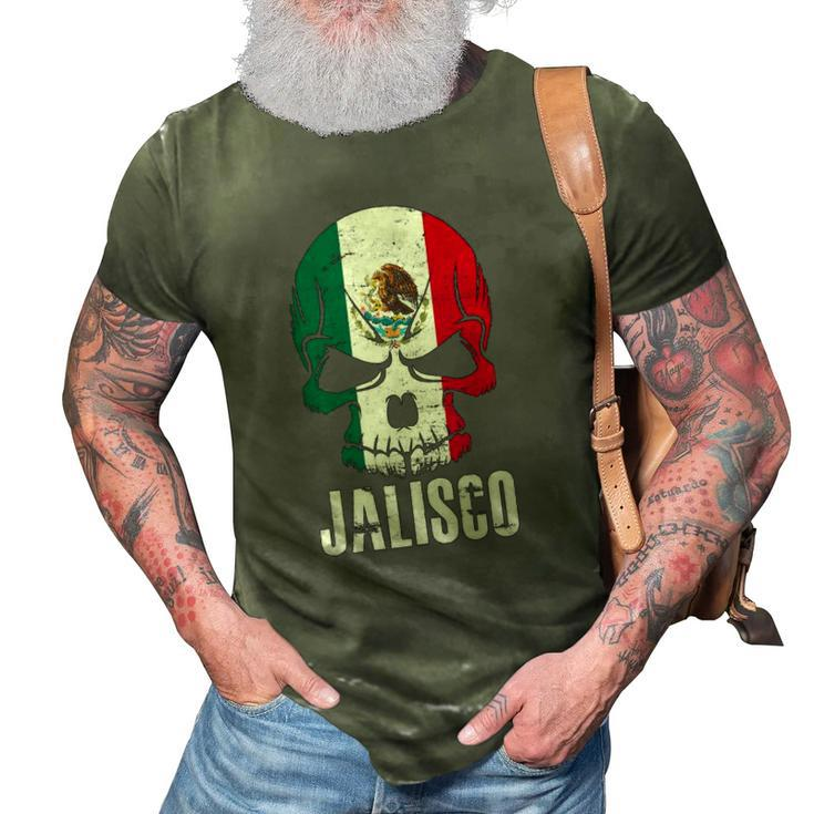 Hollister California Aztec Calendar Mayan Skull Mexico Pride 3D Print  Casual Tshirt