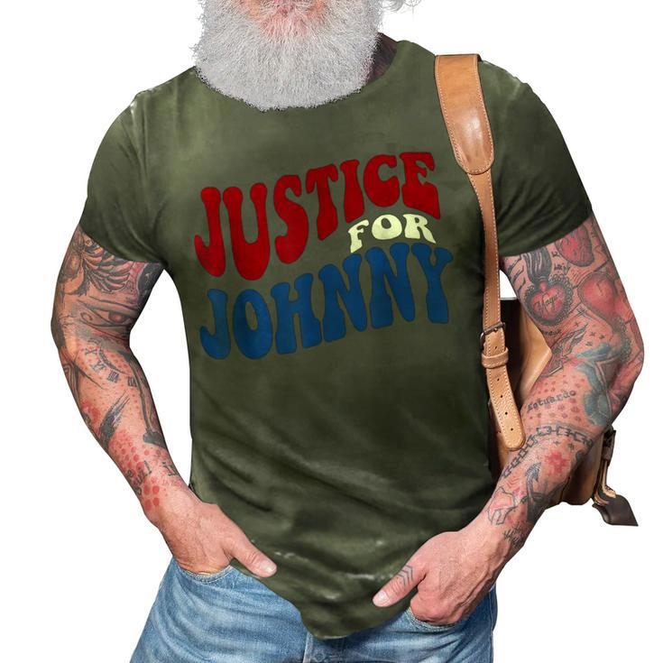 Justice For Johnny  3D Print Casual Tshirt