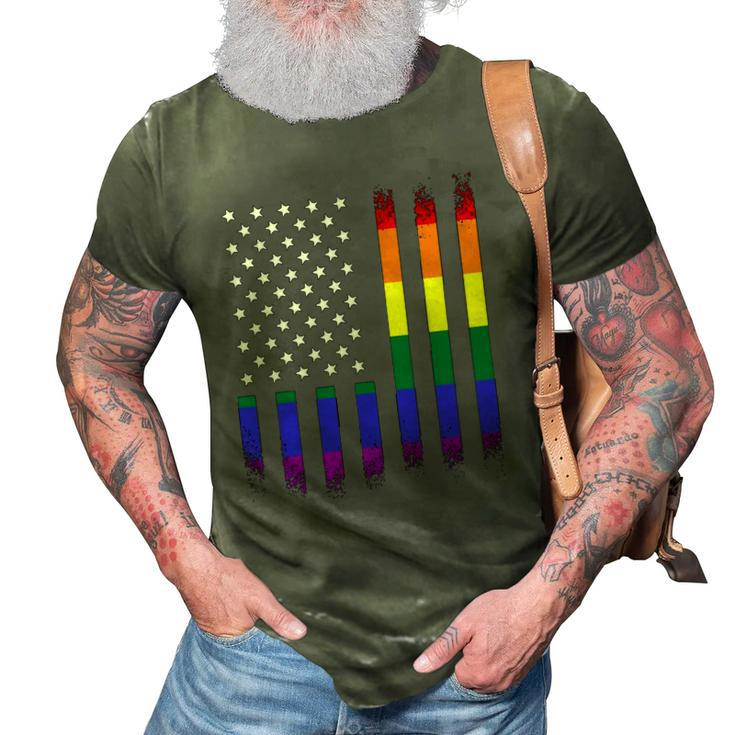 Lgbt Lgbtq Pride Month4th Of July Flag Men Women Kid 3D Print Casual Tshirt