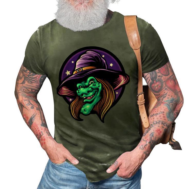 Magic Withcraft Halloween 3D Print Casual Tshirt