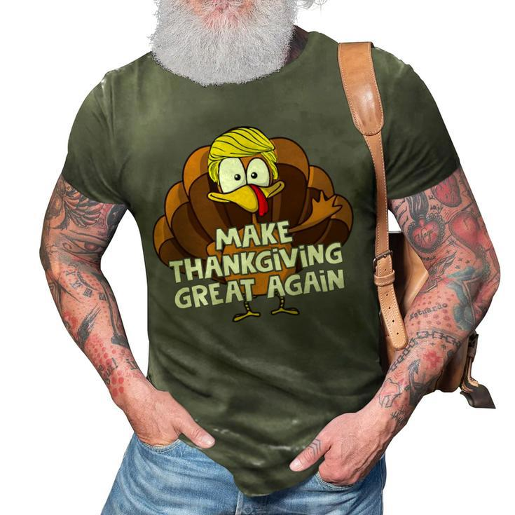 Make Thanksgiving Great Again 908 Shirt 3D Print Casual Tshirt