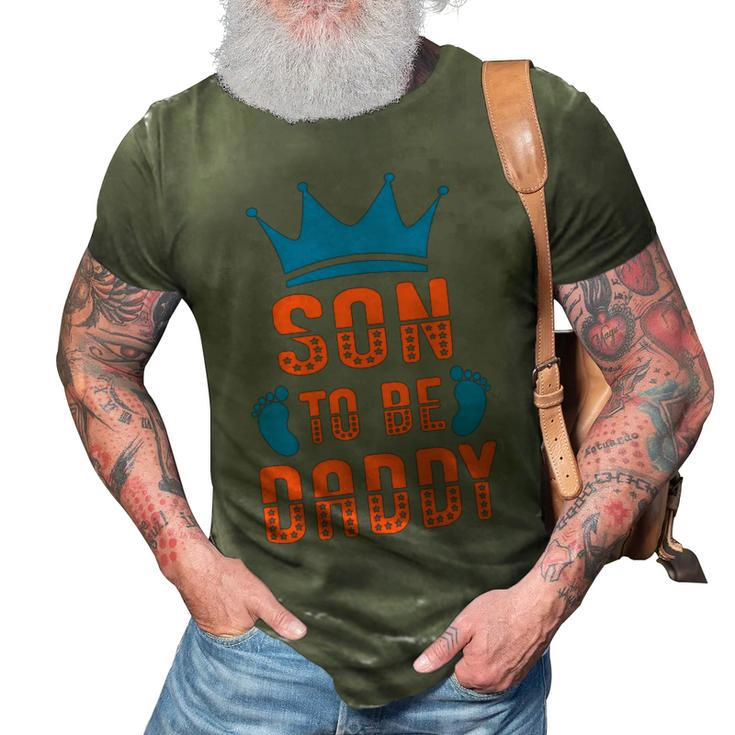 Mens Dad To Be Gift For Soon To Be Dad Gift For New Dad Father 3D Print Casual Tshirt