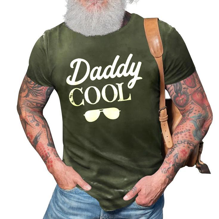 Mens Daddy Cool With Sunglasses Graphics - Gift 3D Print Casual Tshirt