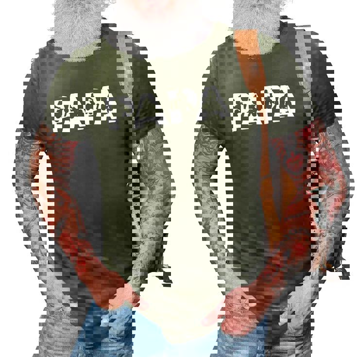 Mens Funny Fathers Day Gift For Dad Papa Atv Quad Wheeler 3D Print Casual Tshirt