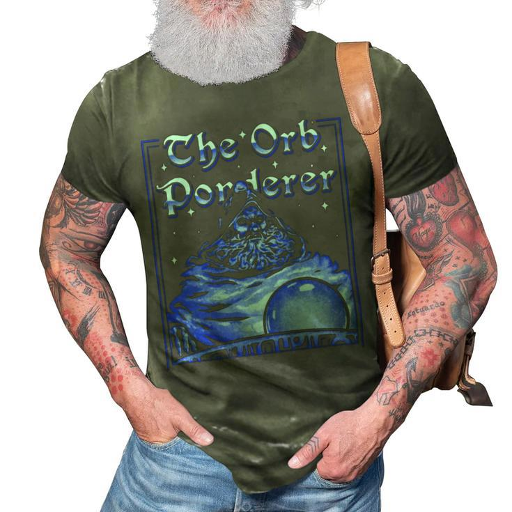 Pondering Orb 3D Print Casual Tshirt