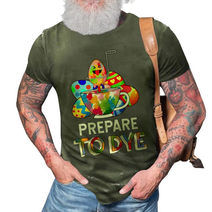 Prepare To Dye 3D Print Casual Tshirt