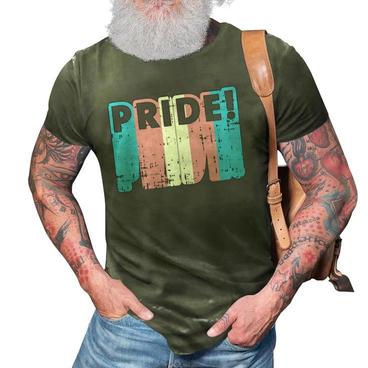 Pride Transgender Funny Lgbt Flag Color Protest Support Gift 3D Print Casual Tshirt