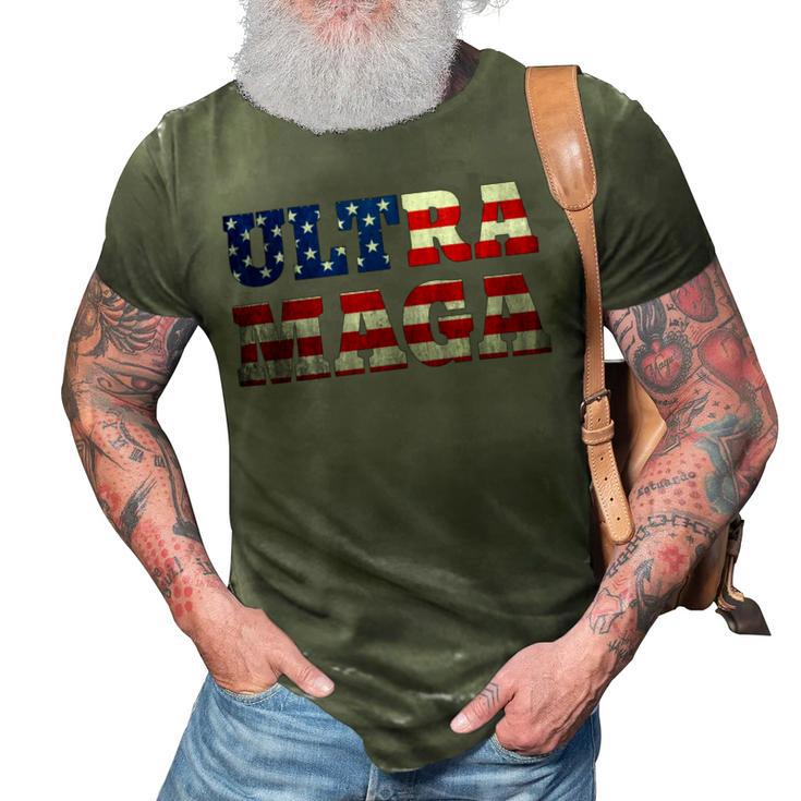 Proud Ultra Maga V11 3D Print Casual Tshirt