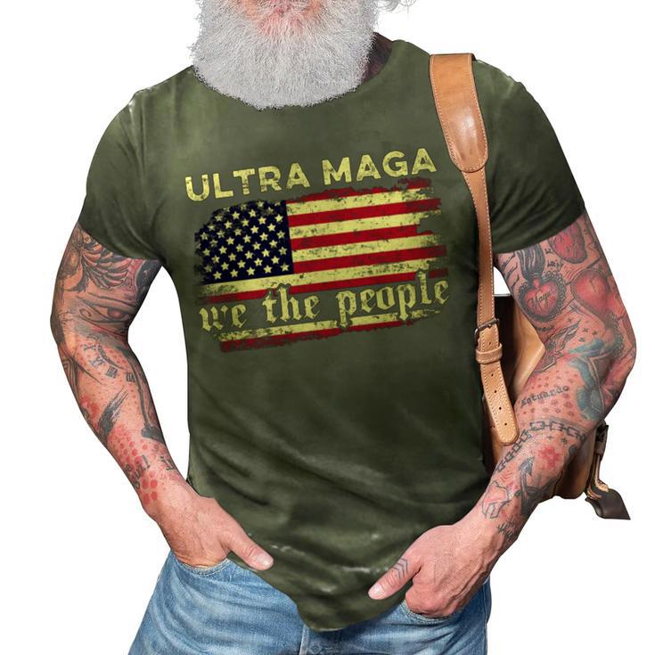 Proud Ultra Maga V2 3D Print Casual Tshirt