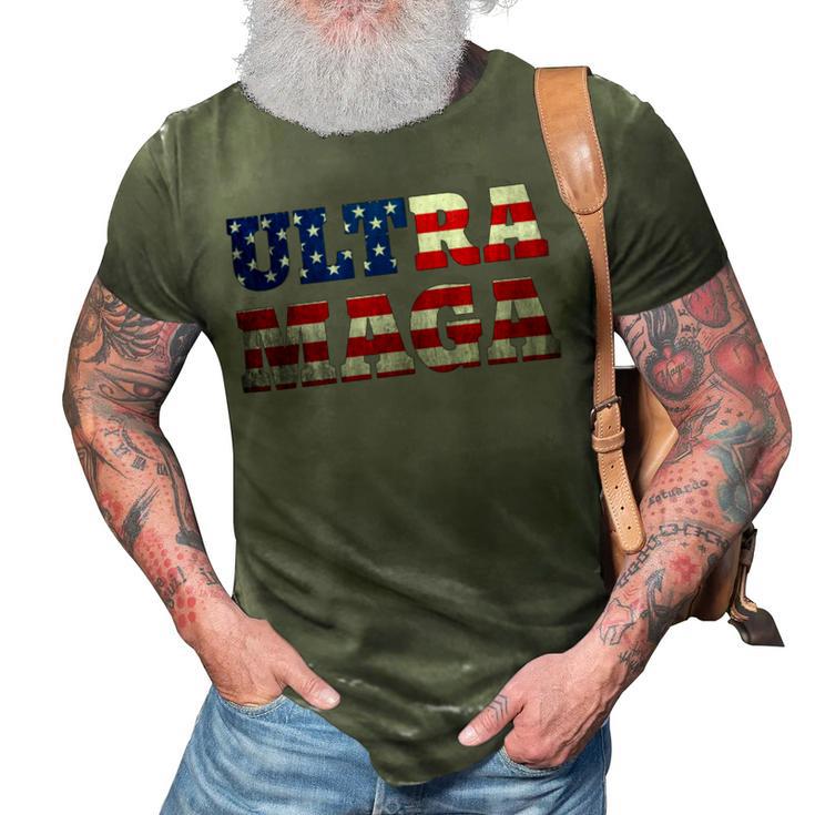 Proud Ultra Maga V4 3D Print Casual Tshirt