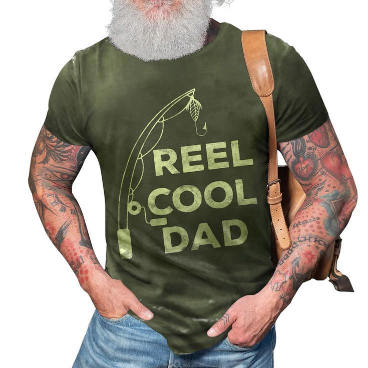 Reel Cool Dad V2 3D Print Casual Tshirt