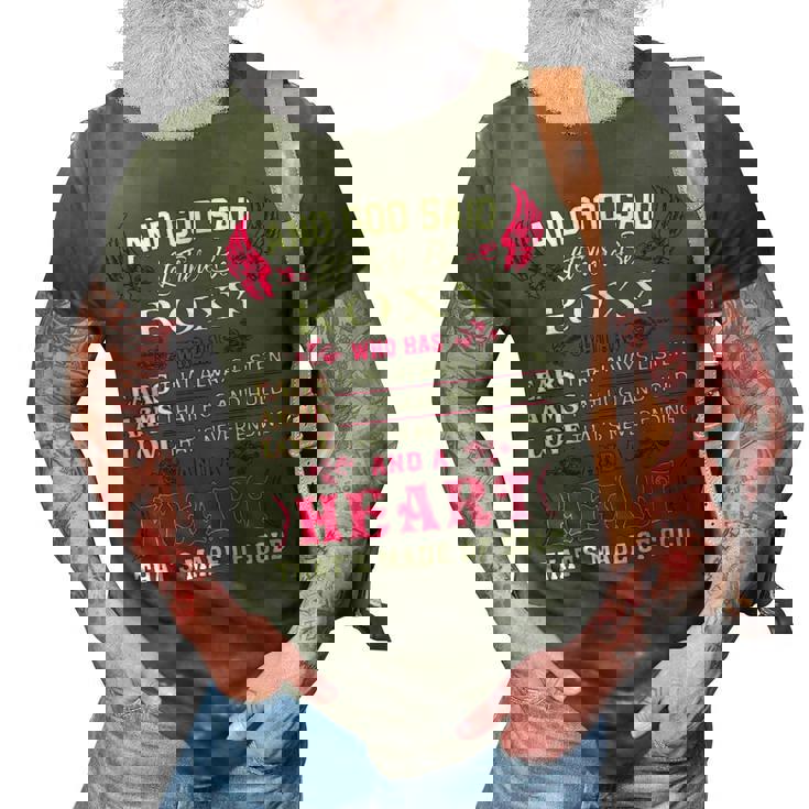 Roxy Name Gift   And God Said Let There Be Roxy 3D Print Casual Tshirt