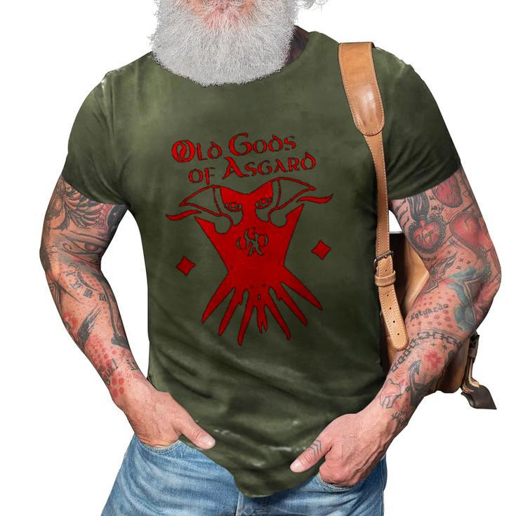 Sam Lake Old Gods Of Asgard 3D Print Casual Tshirt