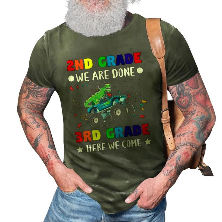 Second Grade We Are Done Third Grade Here We Come 3D Print Casual Tshirt