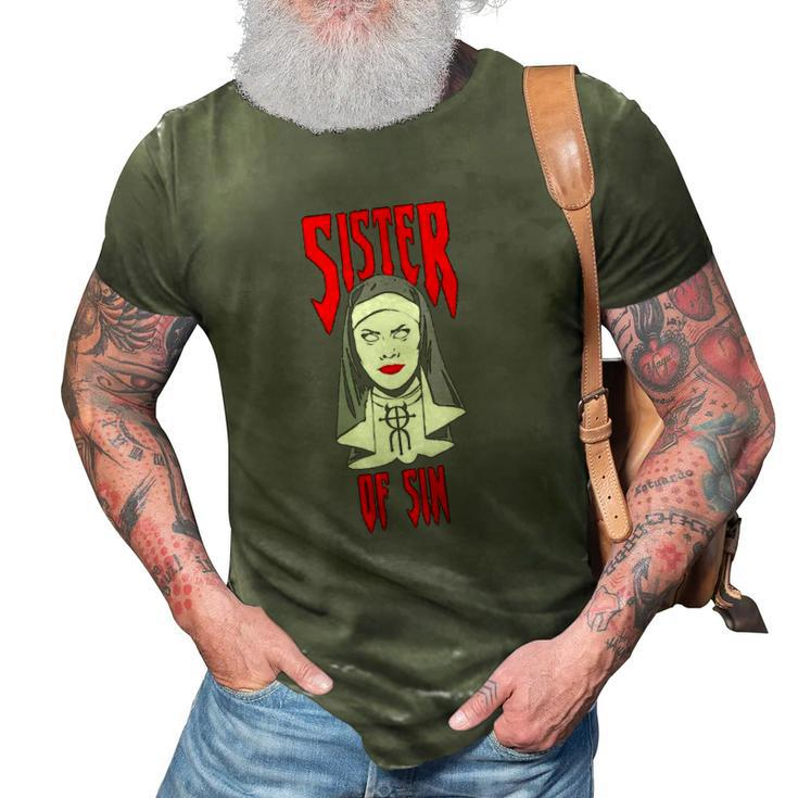 Sister Of Sin Ryzin Ghost 3D Print Casual Tshirt