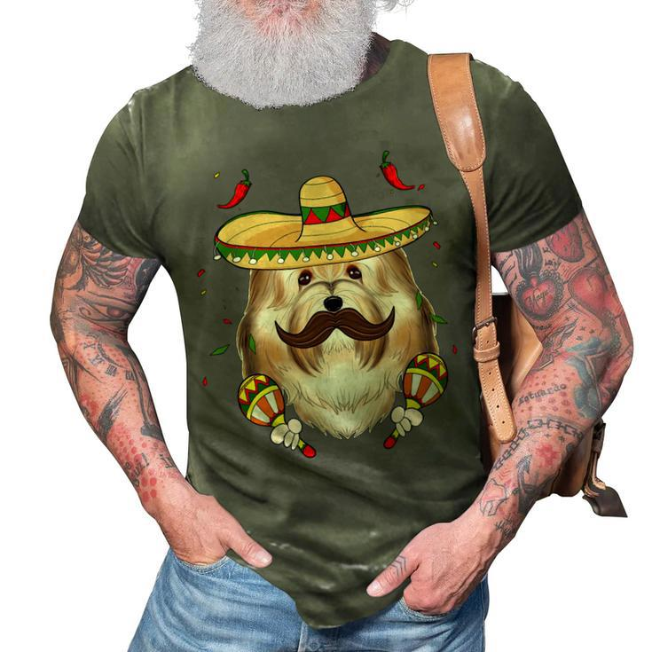 Sombrero Dog I Cinco De Mayo Havanese V2 3D Print Casual Tshirt
