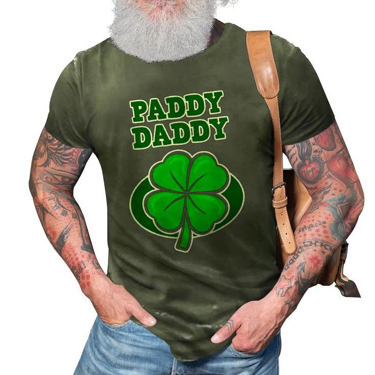 St Patricks Day Design For Father - Paddy Daddy 3D Print Casual Tshirt
