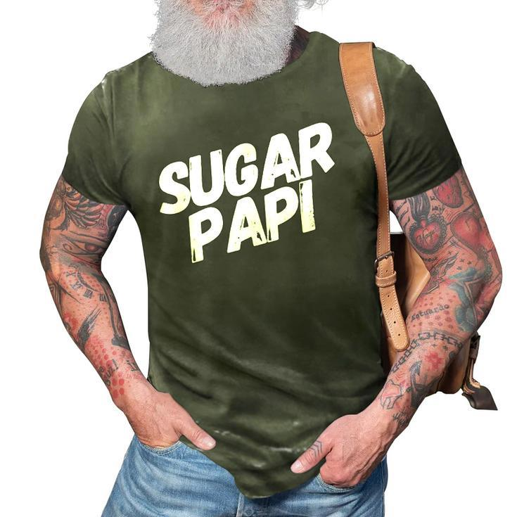 Sugar Papi  Fathers Day 3D Print Casual Tshirt