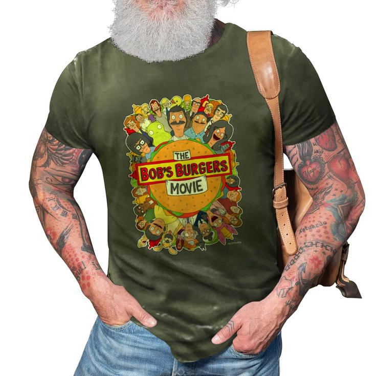 The Bob’S Burgers Movie Poster  3D Print Casual Tshirt
