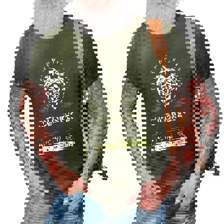 The Legend Is Alive Custom Name An Endless Legend 3D Print Casual Tshirt