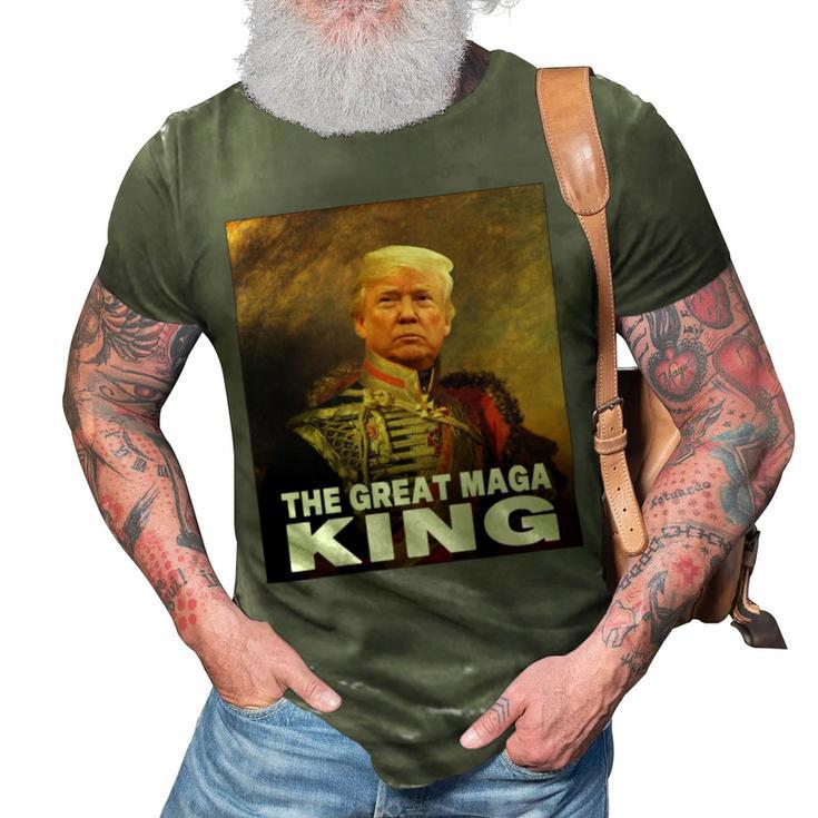 The Return Of The Great Maga King  3D Print Casual Tshirt