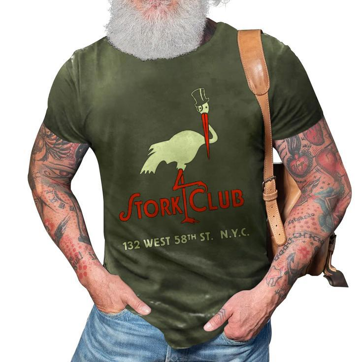 The Stork Club® Copyright 2020 Fito 3D Print Casual Tshirt